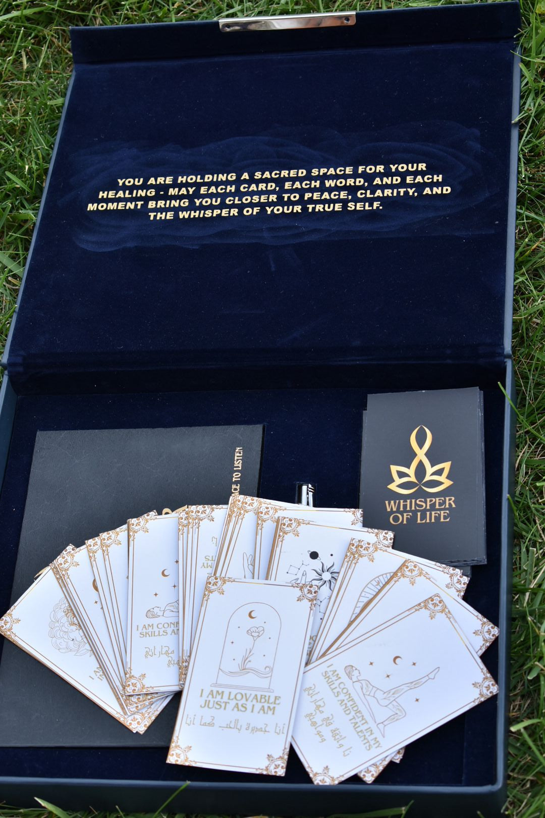 "Whisper of life" – Digital Affirmation & Journaling Kit